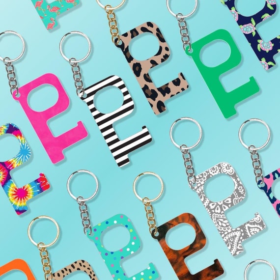 Colored Hands Free Keychain No Hands Door Opener Tool Hands Etsy