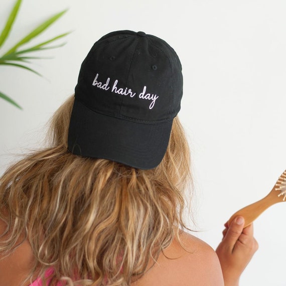 Bad Hair Day Baseball Cap | Monogrammed 