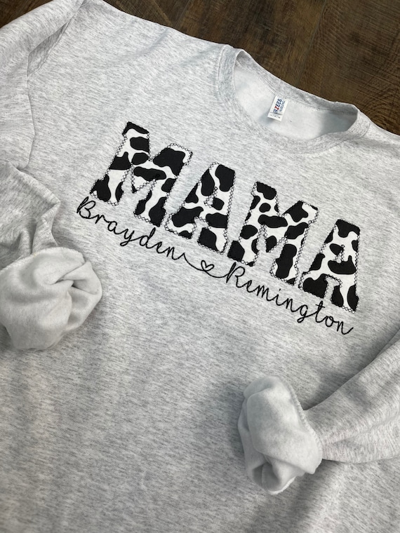 Mama Cowprint Tee Mama Cowprint Tee