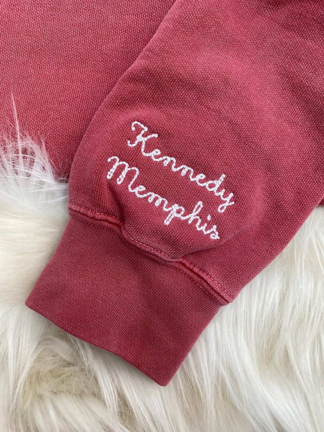 Names on Sleeve Add On Etsy