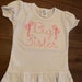 Big Sis Embroidered Patch Short Sleeve T-Shirt- Ballet