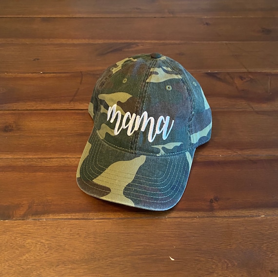 Mama Camo Hat Mom Camo Baseball Cap 