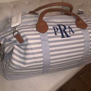 Vogewood Initial Duffle - Personalized Monogram