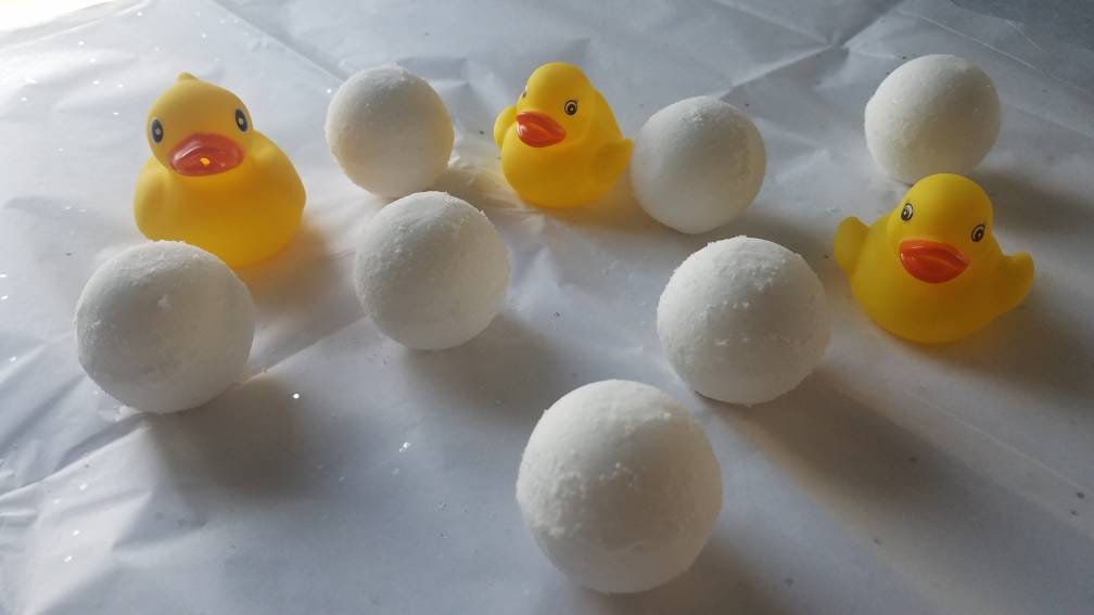 All Natural Organic and Hypoallergenic Baby Bath Bombs Set Etsy