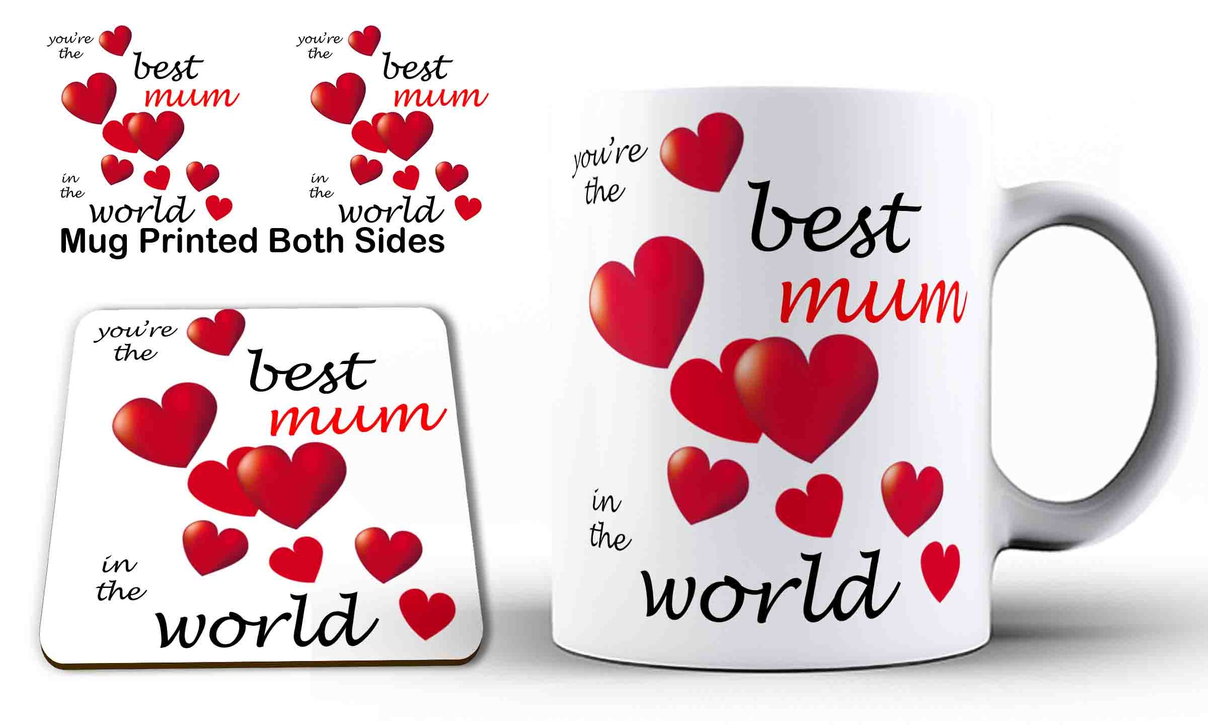 Regalos Para Mamá De Hija E Hijo, Mamá Oso Con 3 Cachorros, Regalo De Cumpleaños Del Día De La Madre Para Madre Abuela Taza De Cafe De 12 Onzas Con