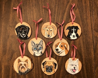 Custom Pet Ornaments