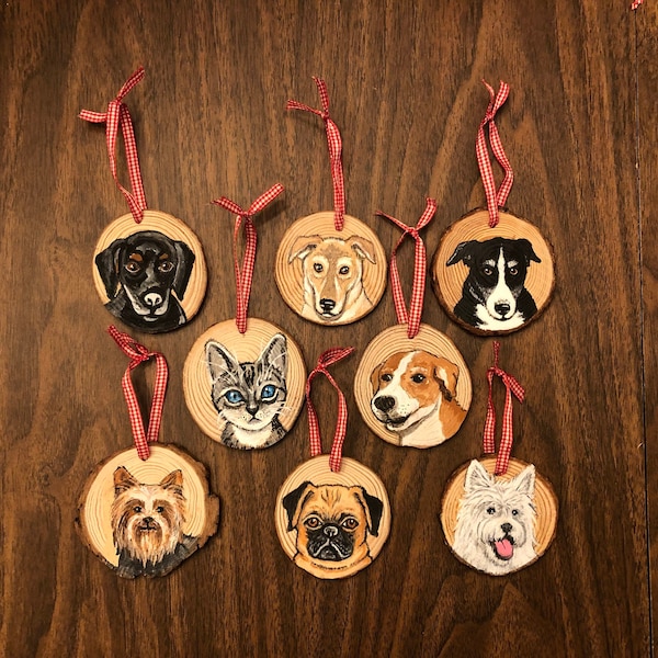 Custom Pet Ornaments