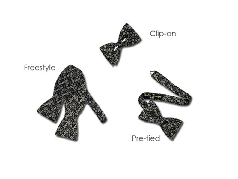 Navy and Grey Silk Bow Tie for Men Made in USA Bow Tie Love Story