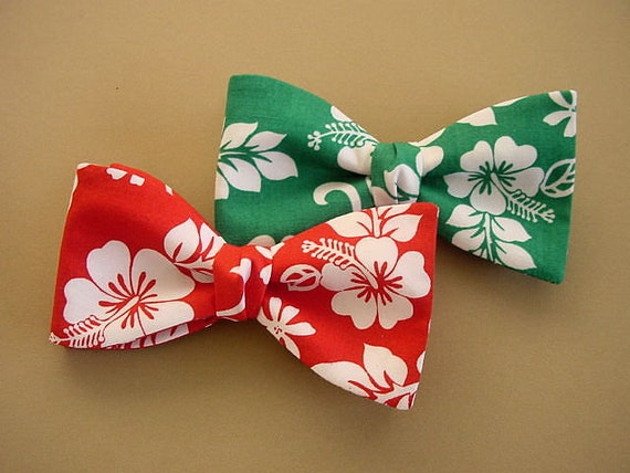 hibiscus bow tie