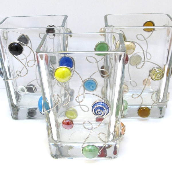 Vase - Beaded, Large main image 0
