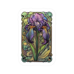 NEW! Nouveau Iris Decal