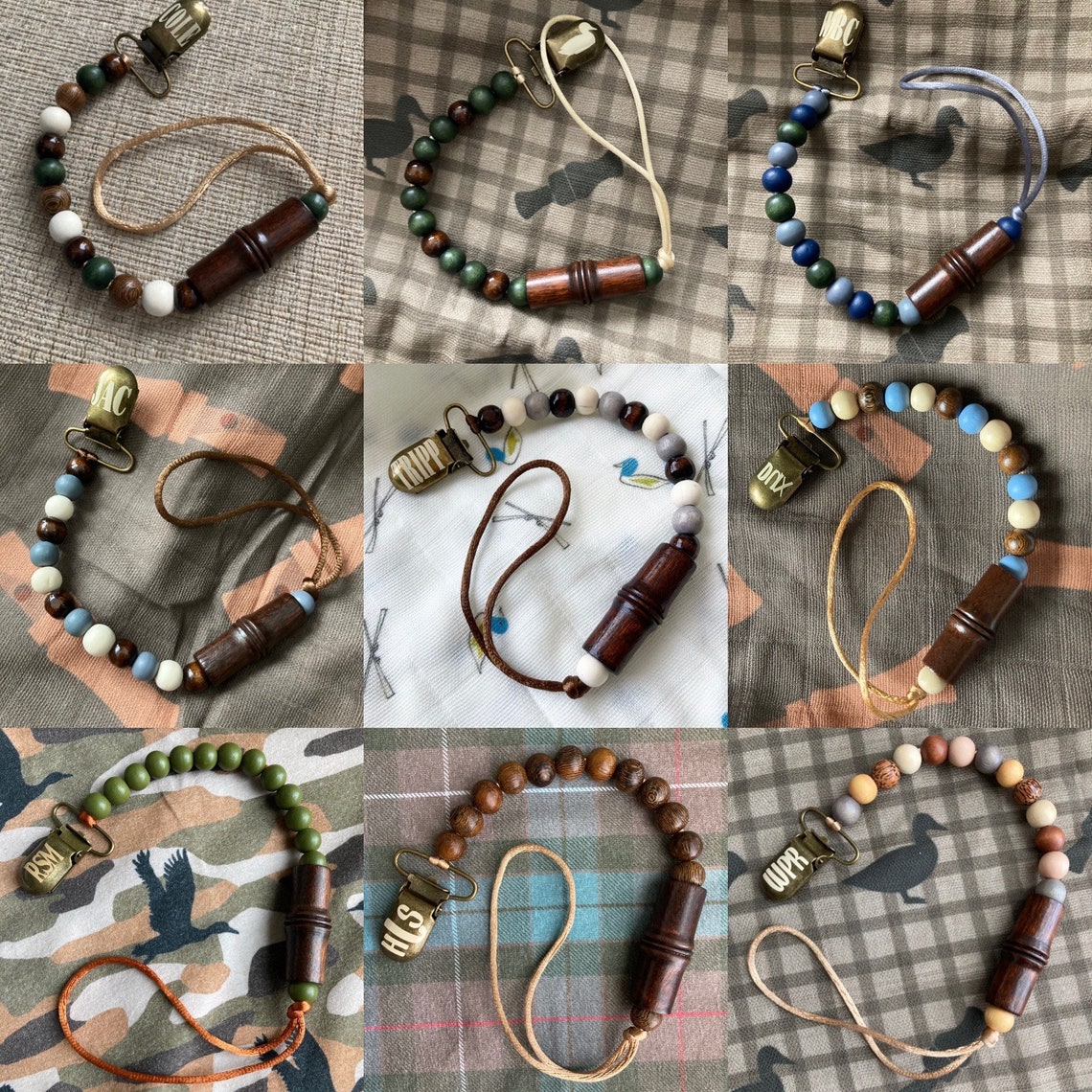 Original Duck Call Pacifier Clip Etsy