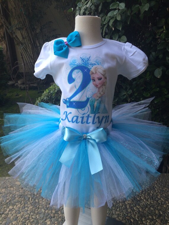 elsa tutu birthday outfit