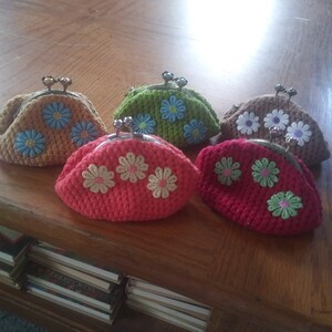 etsy crochet purse