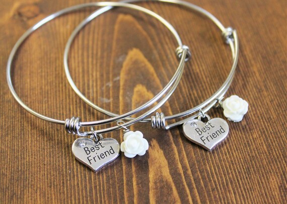 Best Friend Bracelets Floral Jewelry Floral Design Best