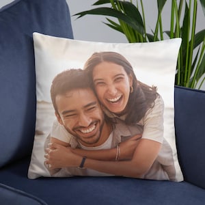 Custom Photo Pillow – Personalized Throw Pillow