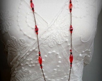 Art Deco style necklace necklace, Retro, Dowton Abbey, A nnées Folles