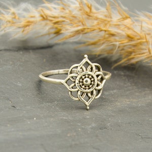 Mandala Ring | 925 Sterling Silver | YogaLife