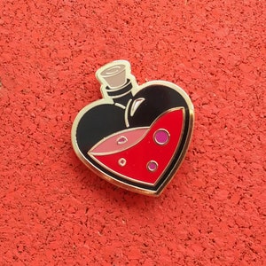 Distillation of Lust, Hard Enamel Brass Lapel Pin