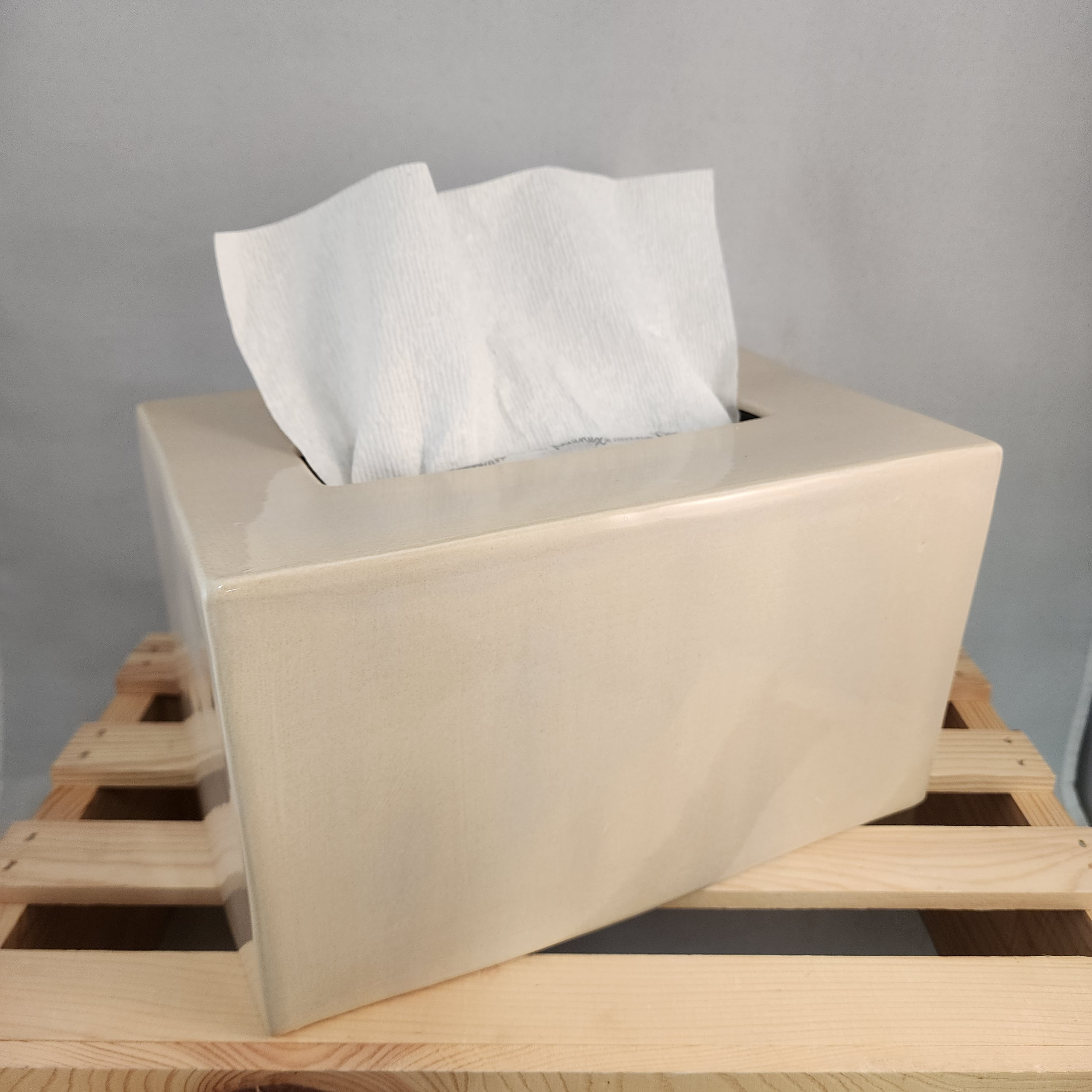 Zimtky Papiertuchbox Taschentuchbox, Schwarz, für Zuhause, Büro