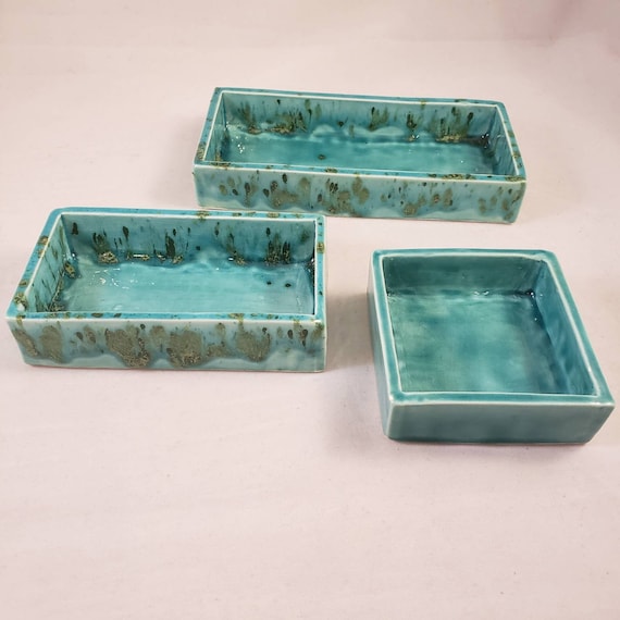 Ceramic Dish Tray Made to Order Handmade Custom Glazing Ring Jewelry Dish Bath Accessory