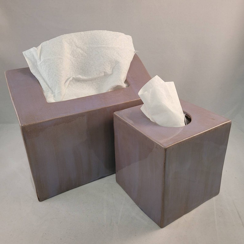 Hand Towel Box Cover Holder Made to Order Handmade Ceramics Etsy