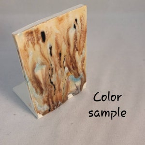 Glaze Test Tile - Color Sample ~ Made to Order Handmade Ceramics - Pottery