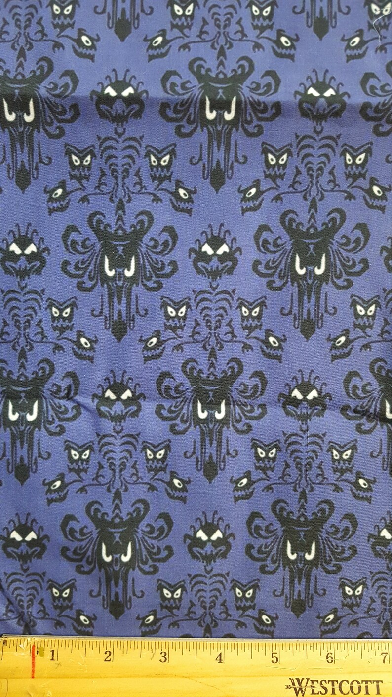 HAUNTED MANSION Wallpaper Inspired Fabric Mouse Ears Hair