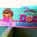 1 yd 1 inch Doc McStuffins Inspired Grosgrain Ribbon