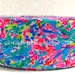 5 Yds Palm Splash Lilly Inspired Fabric Print Ribbon | 1.5 Inches Wide