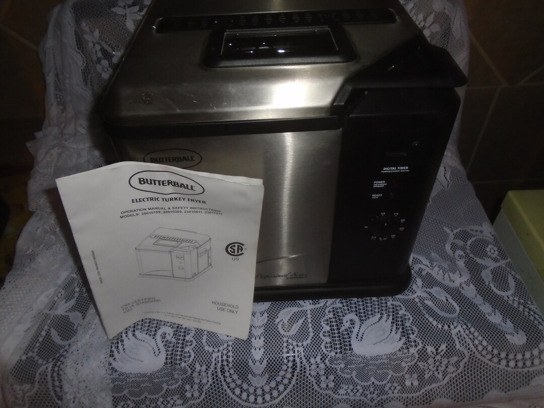 Masterbuilt Butterball Indoor ELECTRIC TURKEY FRYER Professional Series 23010911 Etsy