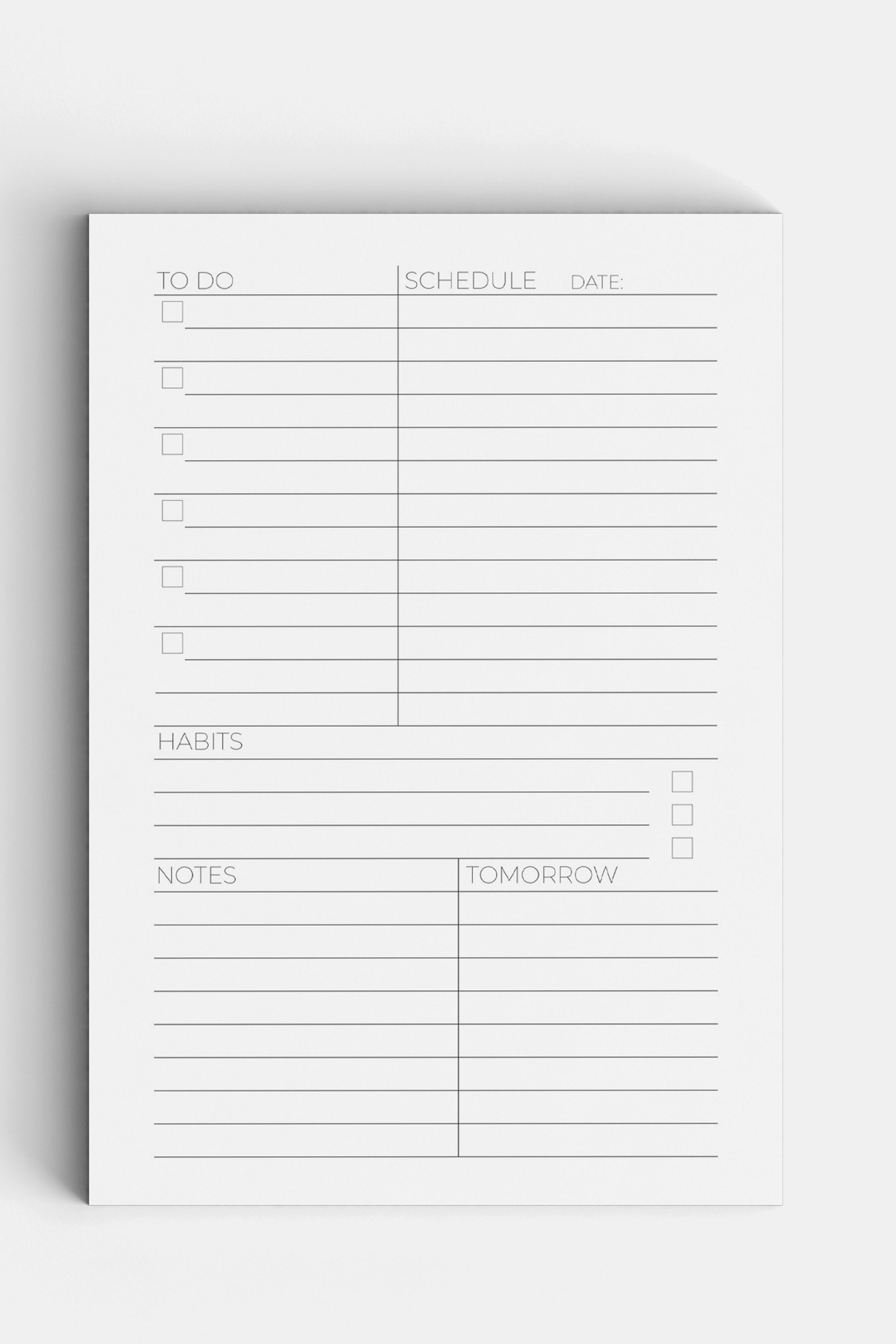 Free Aesthetic Daily Scheduler Template In 2021 Weekly Weekly Bullet 