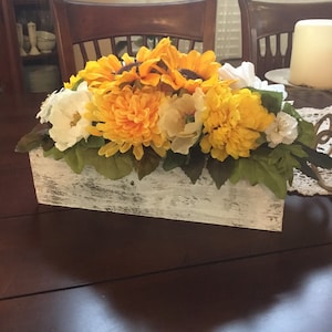 Floral Arrangement, Sunflower Centerpiece, Sunflower Arrangement, Wedding Centerpiece