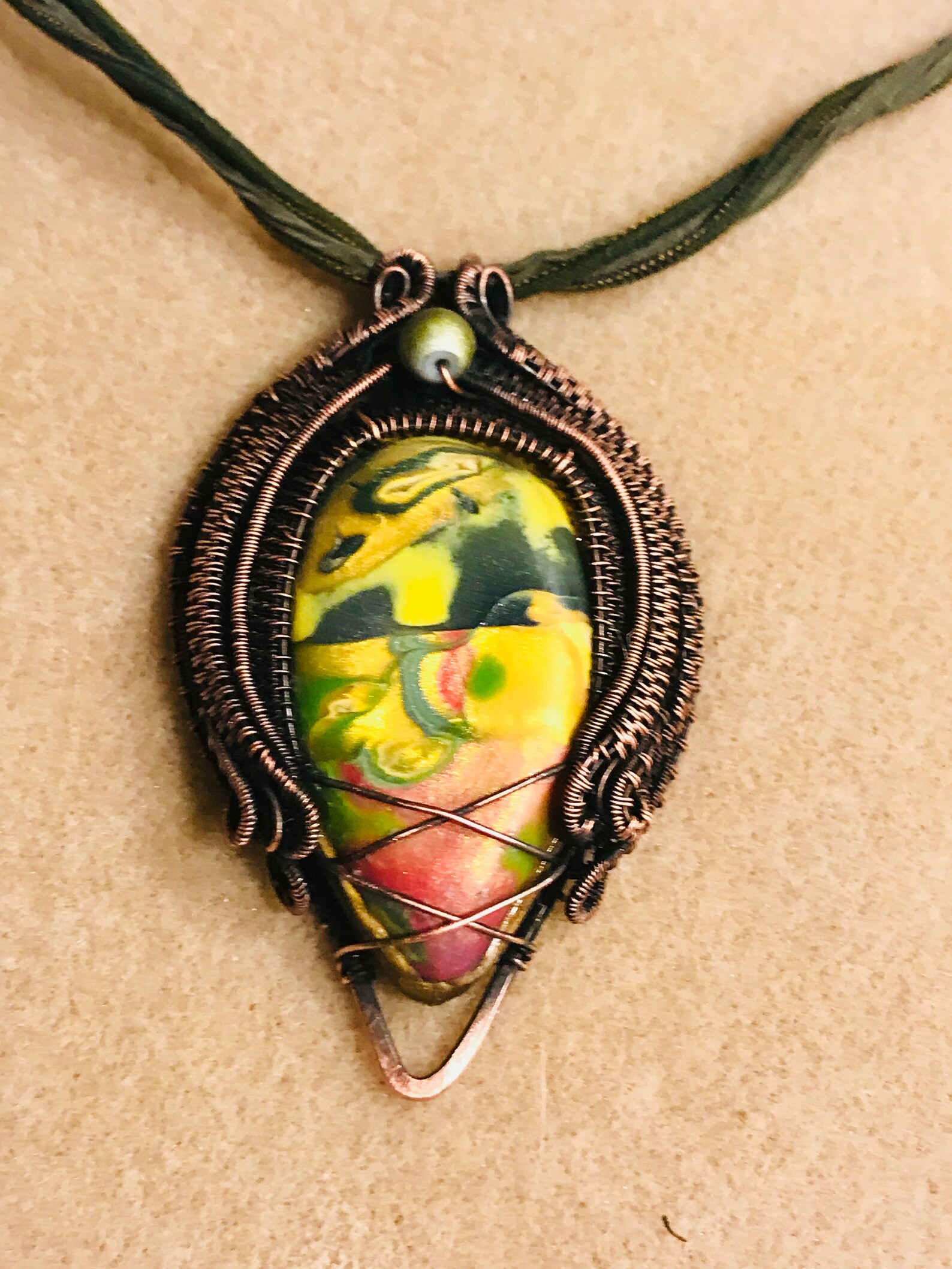 PDF Tutorial Crown Jewel Wire Wrap Pendant Wire Wrap Etsy