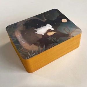 Faunabelle Tarot sold by author. Animal tarot deck. Tarot deck for Children. Color Guidebook. bild 9