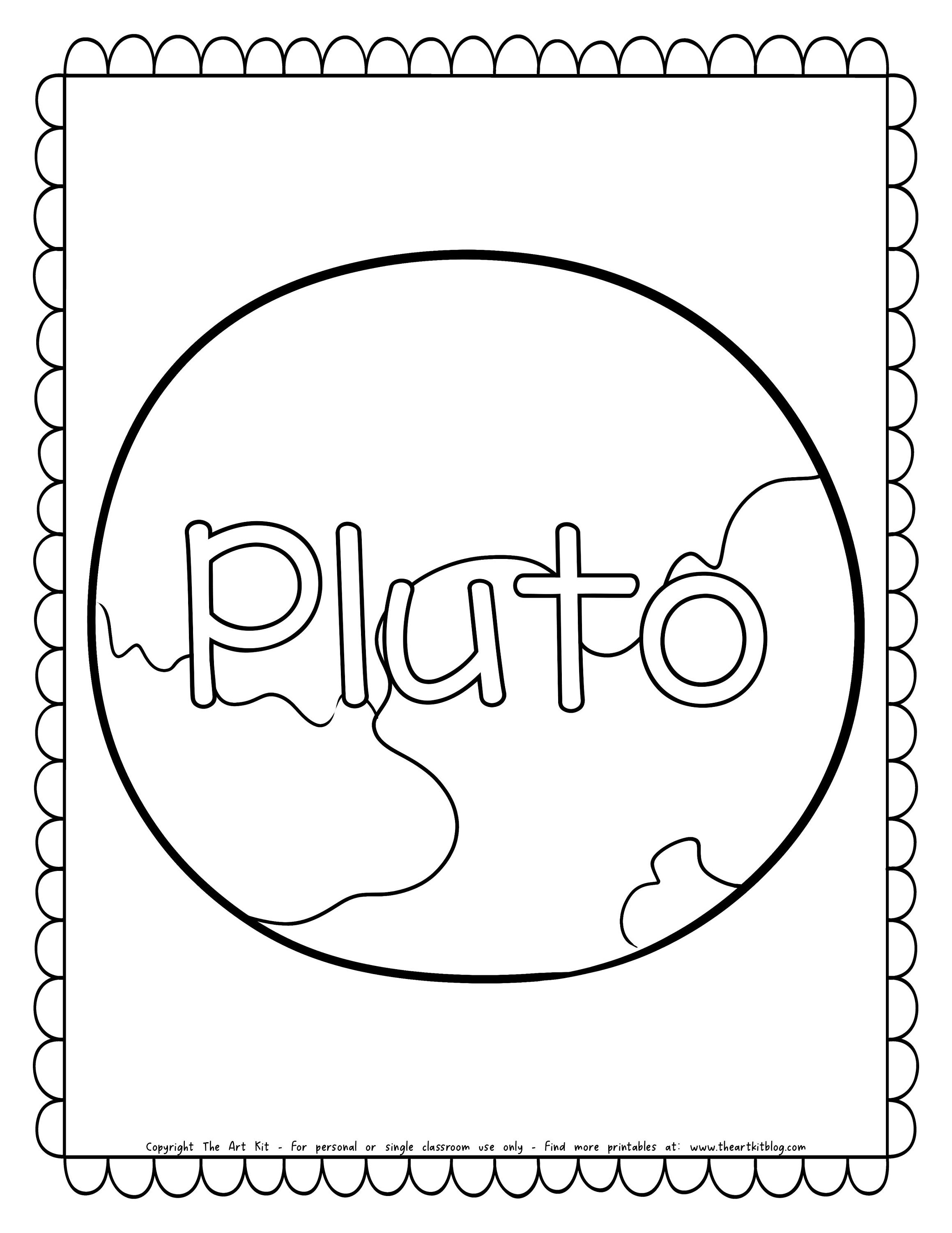 Solar System Coloring Pages Book, 13 Pages to Color, PRINTABLE for Kids ...