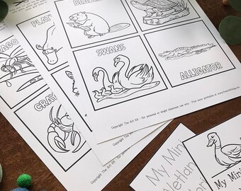 Cute Coloring Books: Wetland Animals Coloring Book for Kids Ages 4-8 :  Wetlands Coloring Book, Cute Coloring Book of Wetland Animals, for Toddlers,  Preschoolers & Kindergarten, Great Gift for Boys & Girls