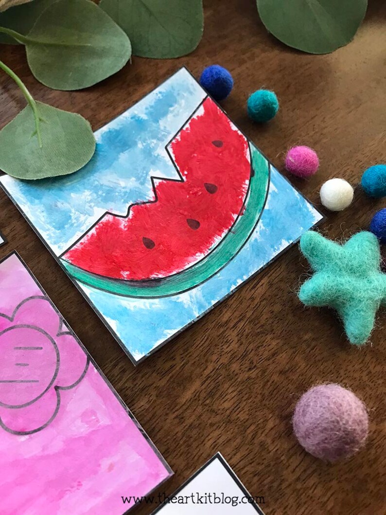 Mini Summer Coloring Book Mini Summer Coloring Pages Cute - Etsy