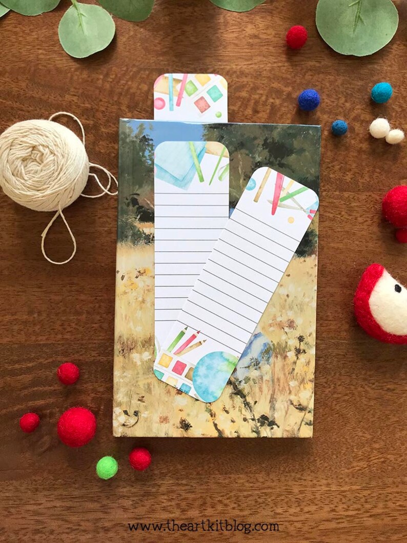 Printable Bookmarks, Bookmarks for Kids, Download, Bookworm Cute