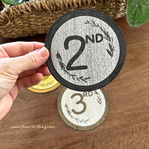 First Second Third Place Medals, Template Printable, Summer Games Craft ...