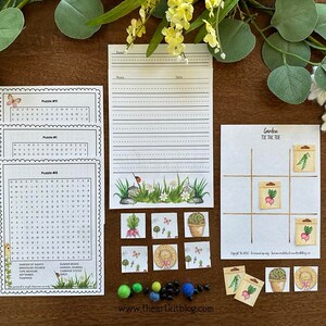 Spring Activity Pack, Spring Activity Bundle, Nature Study Printables ...