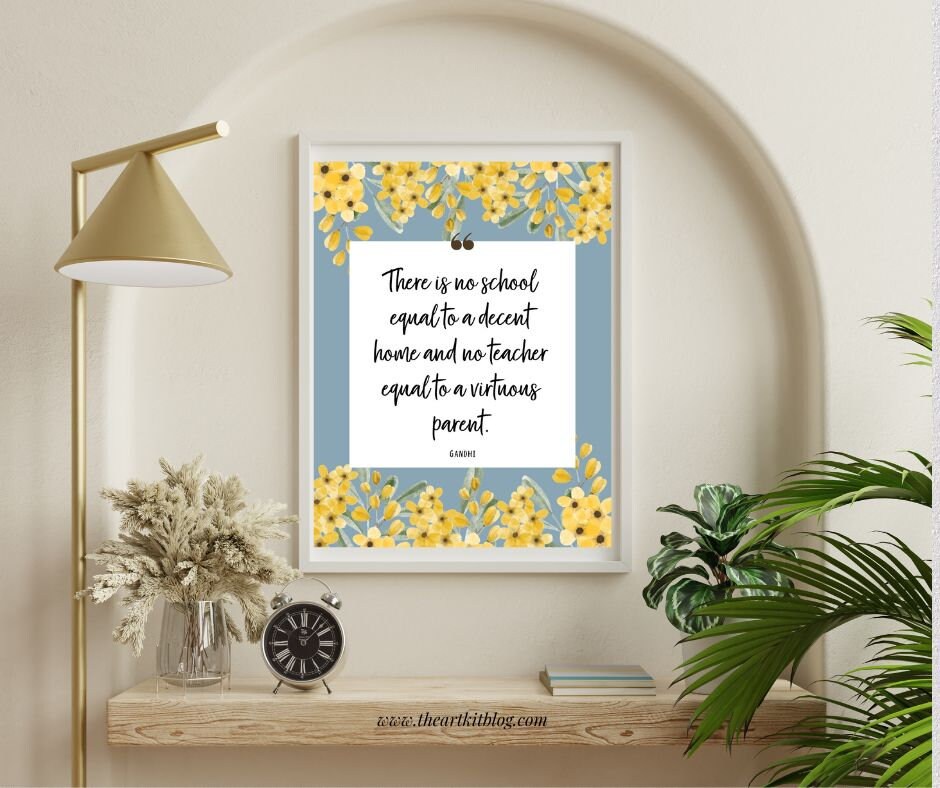 Set of 10 PRINTABLE Homeschool Decor Prints Ready to Print - Etsy