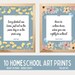 Set of 10 PRINTABLE Homeschool Decor Prints Ready to Print - Etsy