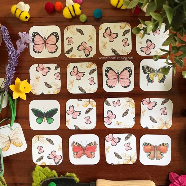 Memory Game Cards Etsy