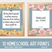 Set of 10 PRINTABLE Homeschool Decor Prints Ready to Print - Etsy
