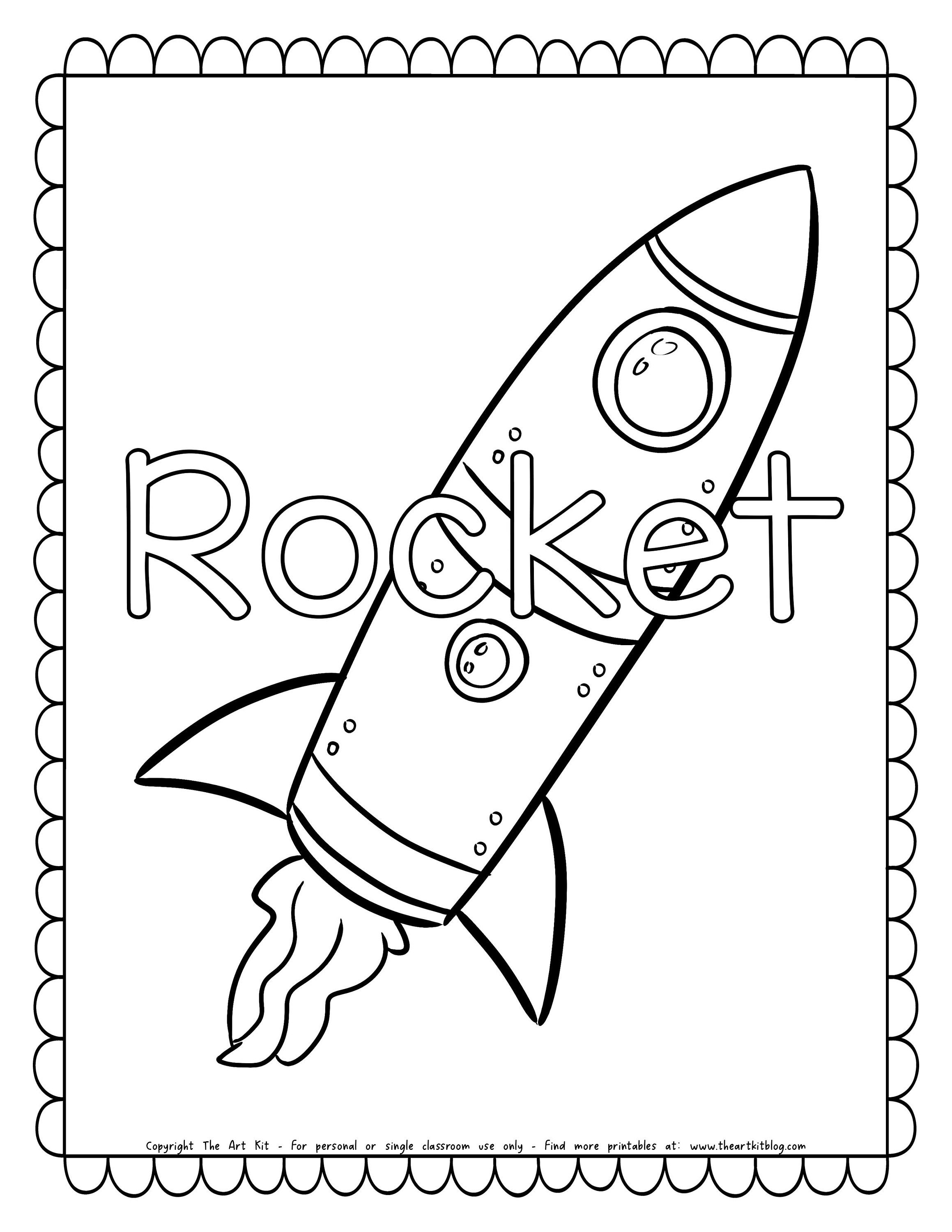 Solar System Coloring Pages Book, 13 Pages to Color, PRINTABLE for Kids