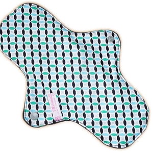 ROSACES washable sanitary napkin (L) - SHL ecological zero waste - Panty liner - Washable sanitary napki