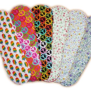 XL/Noc - Ekologiczna podpaska higieniczna wielokrotnego użytku - Zero waste - podpaska higieniczna wielokrotnego użytku - psl ekologiczna - podpaska menstruacyjna