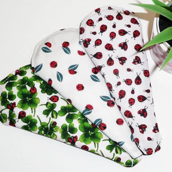 Protège-string lavable COCCINELLE (Tanga) - Pad écologique - Organic cloth pad