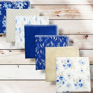 7 Large Washable and Reusable Cloth Handkerchiefs (25 x 25 cm) - Cotton Handkerchief - Zero Waste Hanckies - Sustainable Alternative Tissues